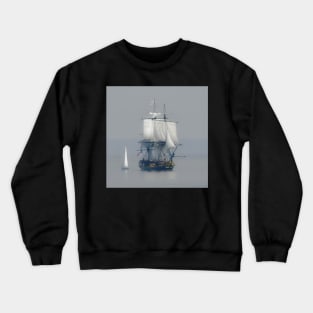 Hermione and white sailing Crewneck Sweatshirt